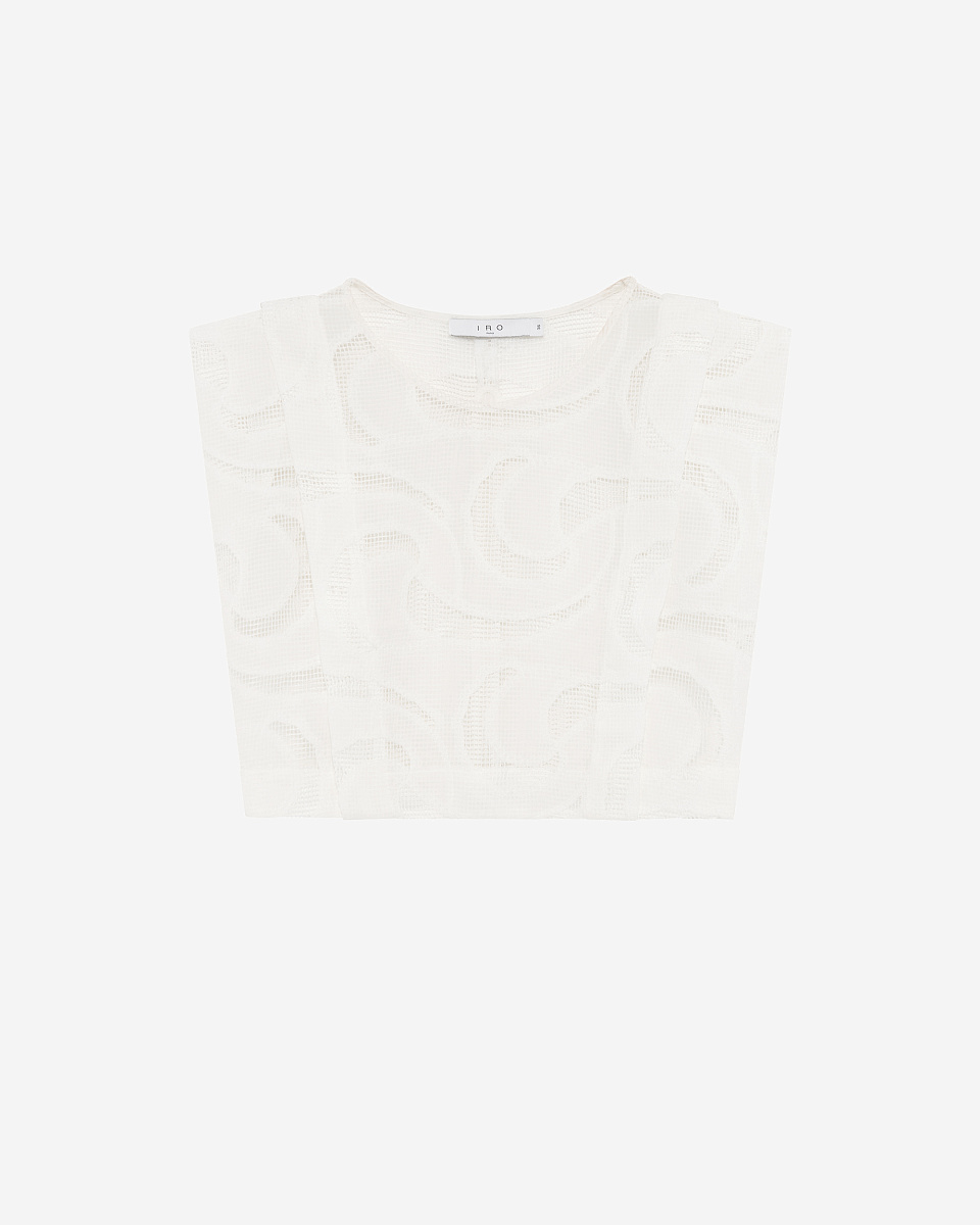 АЖУРНЫЙ ТОП С КРУГЛЫМ ВЫРЕЗОМ UNIA