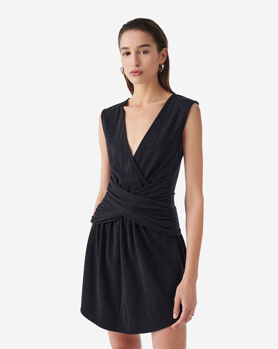 ДРАПИРОВАННЫЙ ТОП ИЗ ЛЮРЕКСА FIZOU