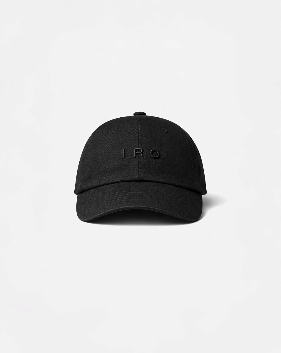 ЧЕРНАЯ БЕЙСБОЛКА С ВЫШИВКОЙ CAP