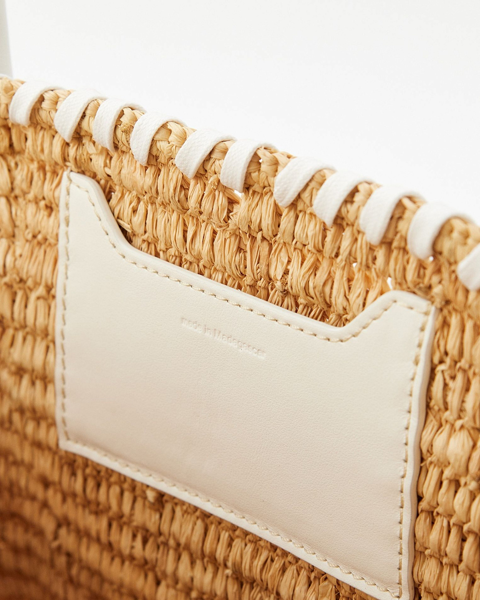 ПЛЕТЕНАЯ СУМКА ИЗ РАФИИ NARCY