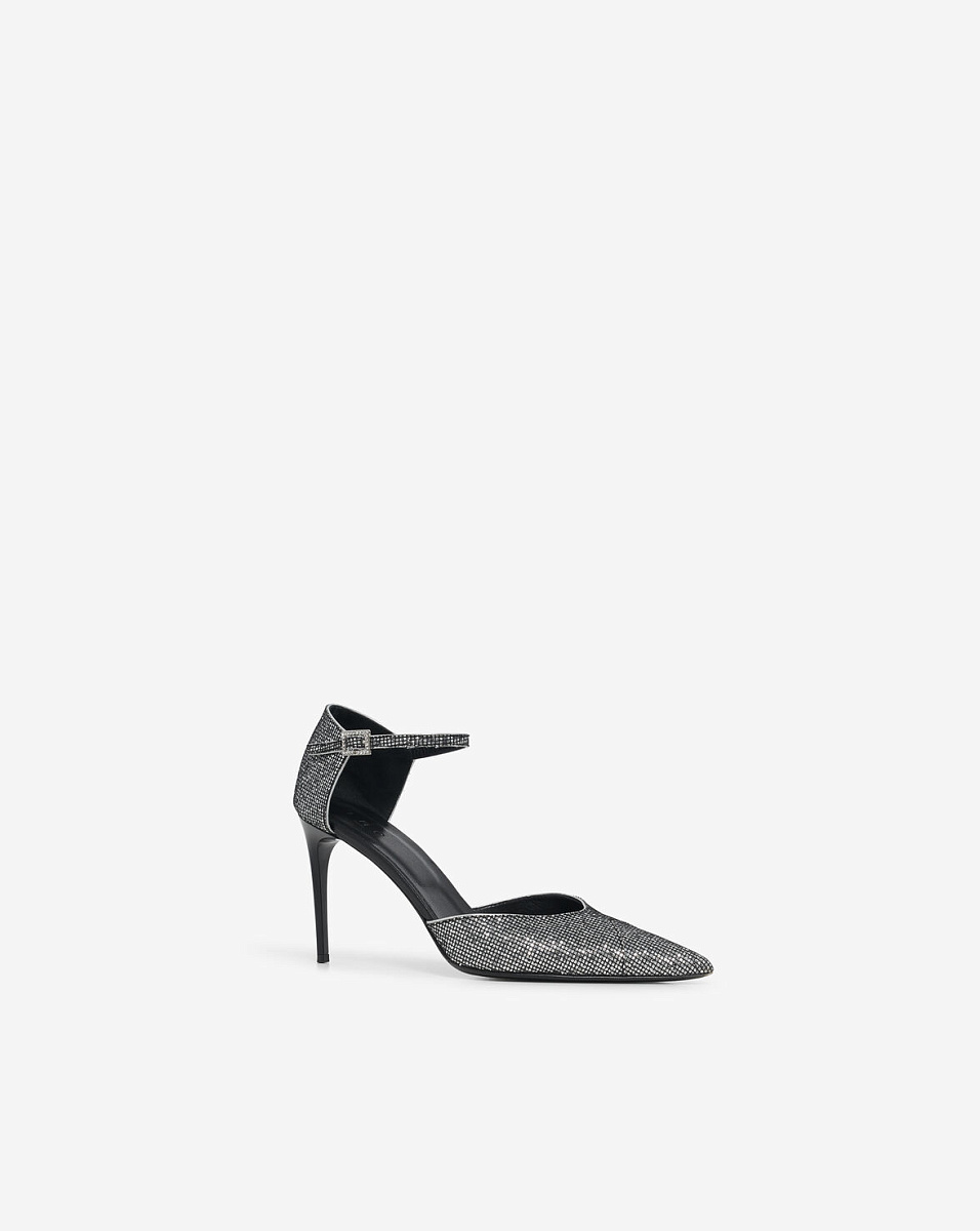 ТУФЛИ-ЛОДОЧКИ НА КАБЛУКЕ ZANIAH GLITTER