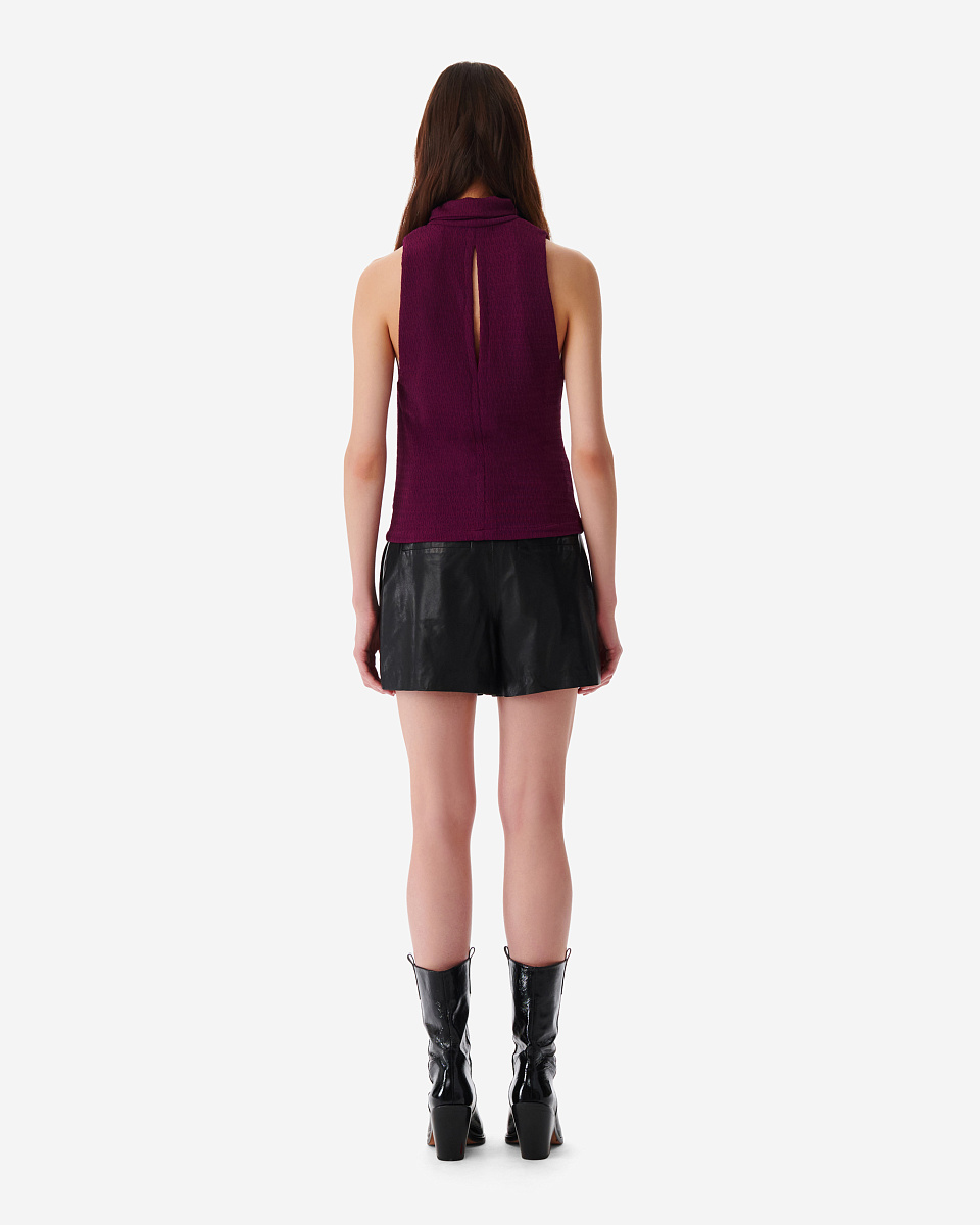 ТРИКОТАЖНЫЙ ТОП С ЛЮРЕКСОМ MARLENE