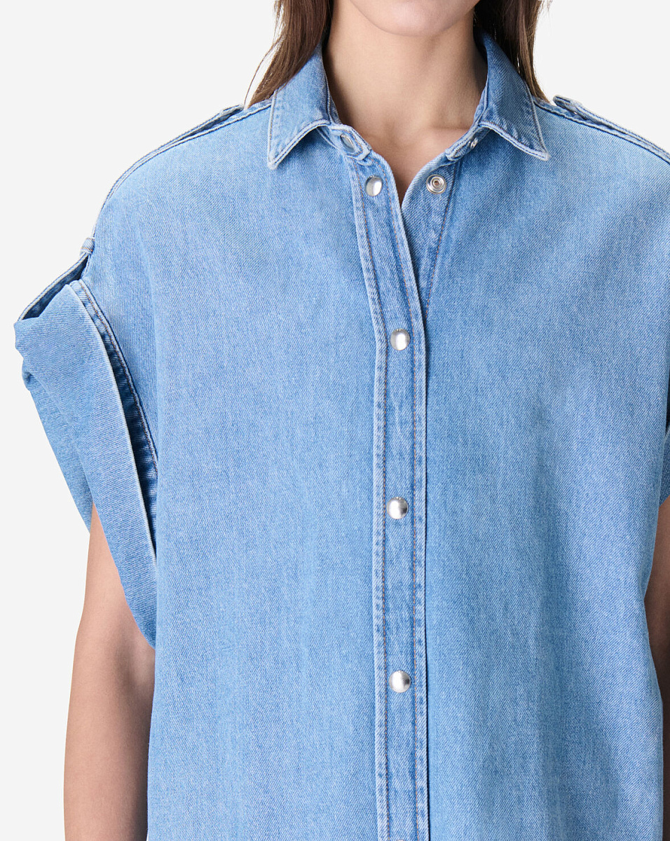 ВЕРХНЯЯ РУБАШКА ИЗ ДЕНИМА ULINE