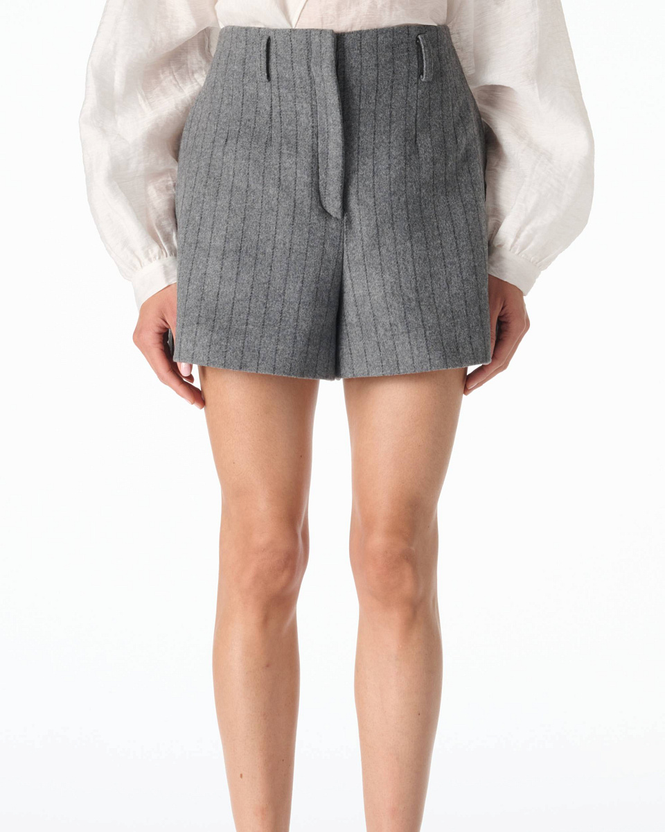 КОСТЮМНЫЕ ШОРТЫ ИЗ СМЕСОВОЙ ШЕРСТИ NIRIA