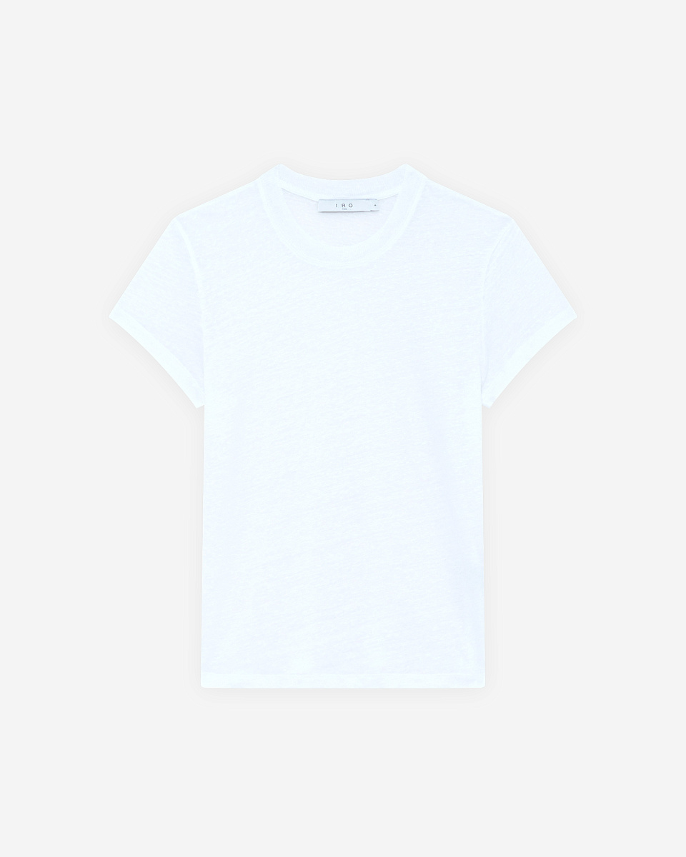 ЛЬНЯНАЯ ФУТБОЛКА С КРУГЛЫМ ВЫРЕЗОМ THIRD