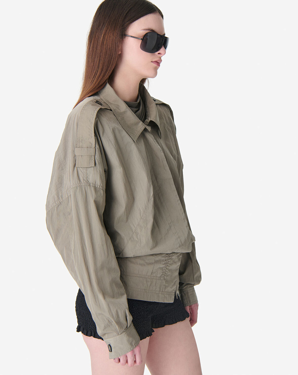 КУРТКА СВОБОДНОГО КРОЯ С ЭПОЛЕТАМИ WOUNA