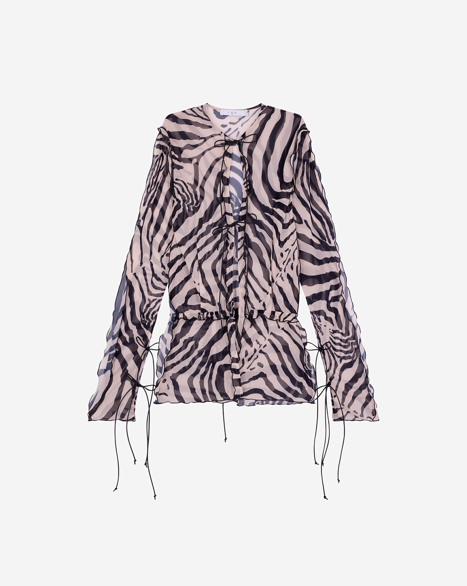 БЛУЗА С ПРИНТОМ TRECY