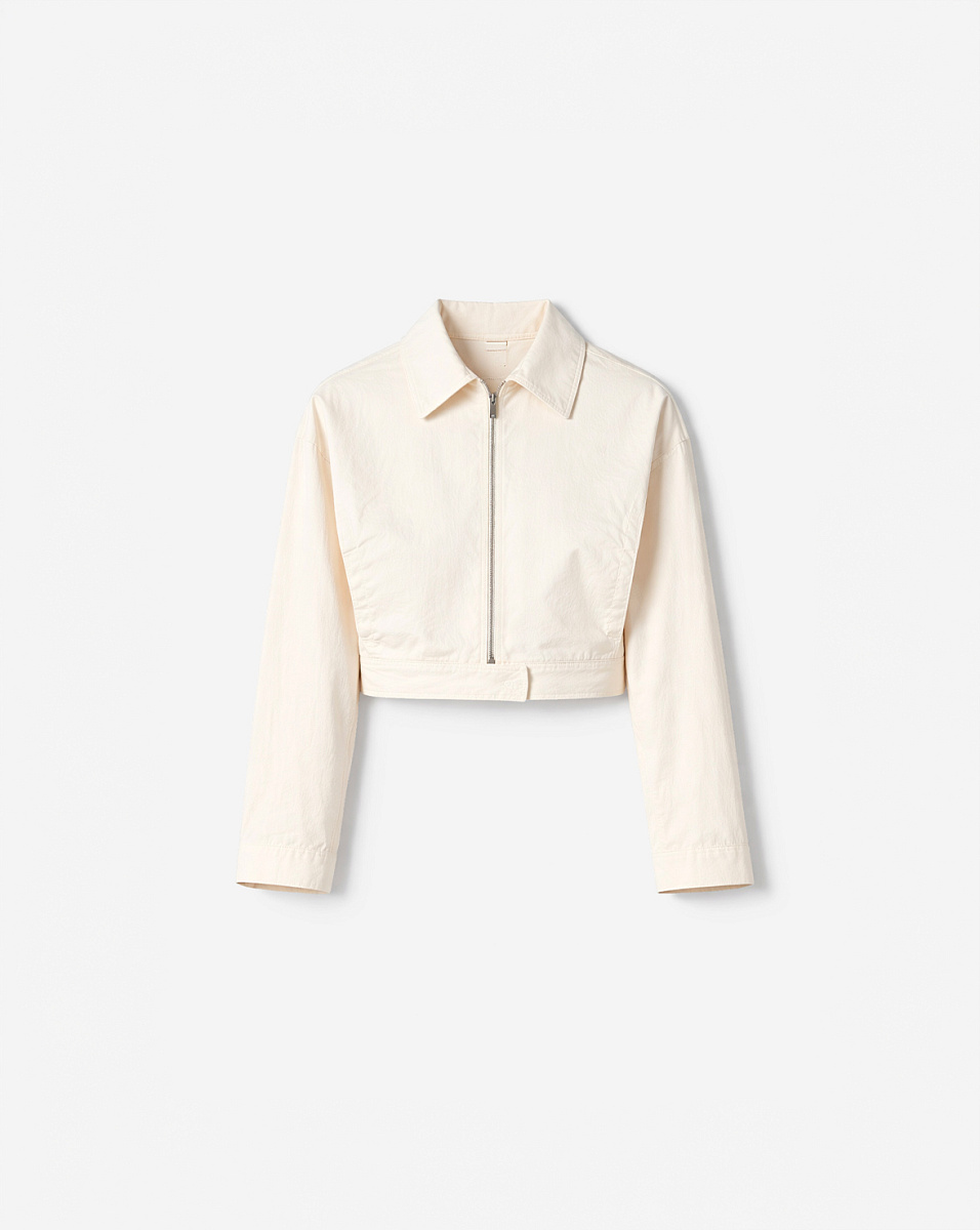 БЕЛАЯ КУРТКА ZOEE