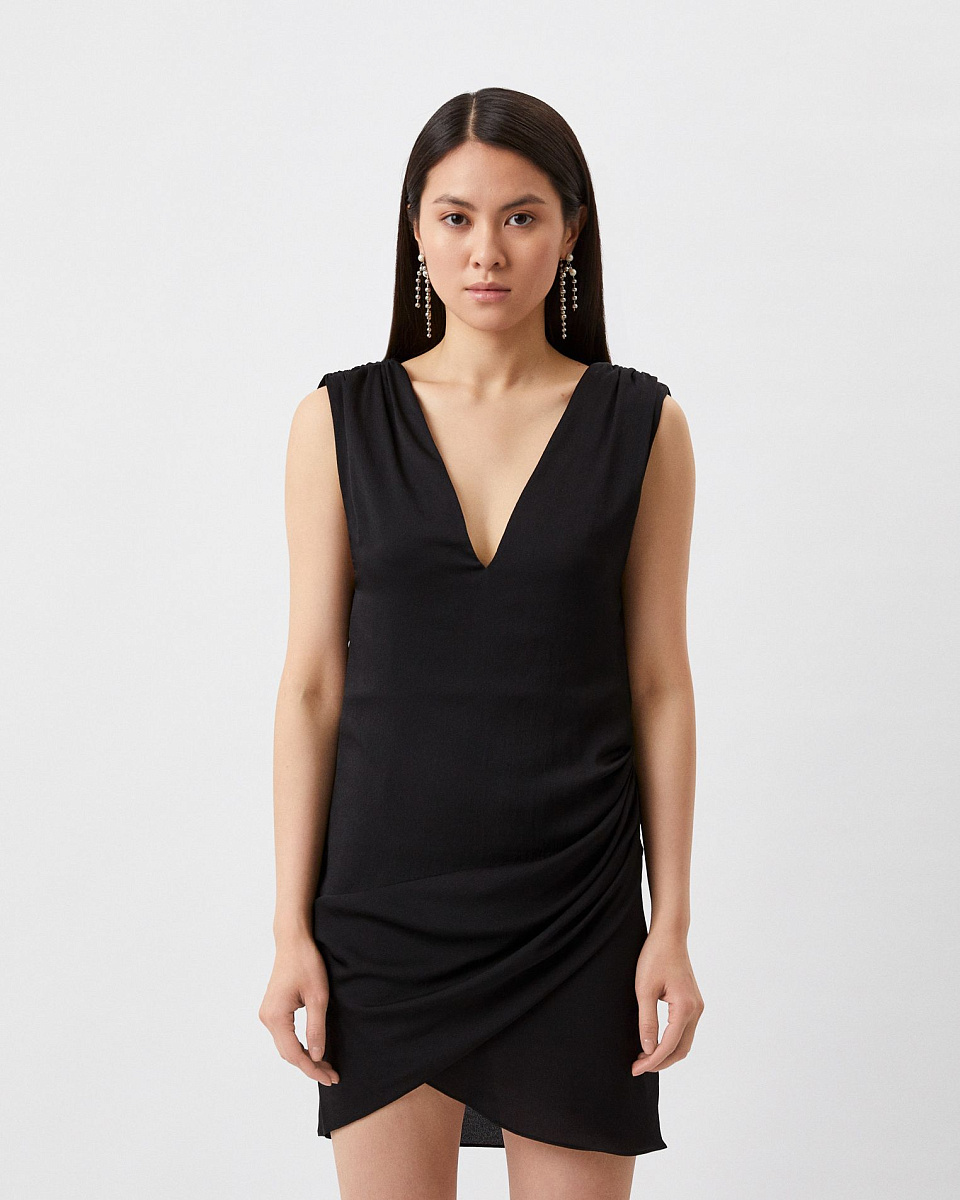 КОРОТКОЕ АТЛАСНОЕ ПЛАТЬЕ LORENIA