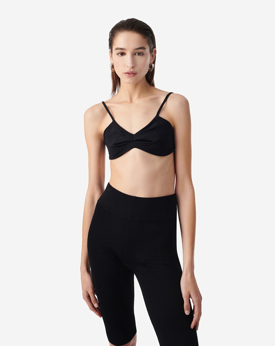 ТОП-БРАЛЕТТ С ПЛИССИРОВКОЙ MIU