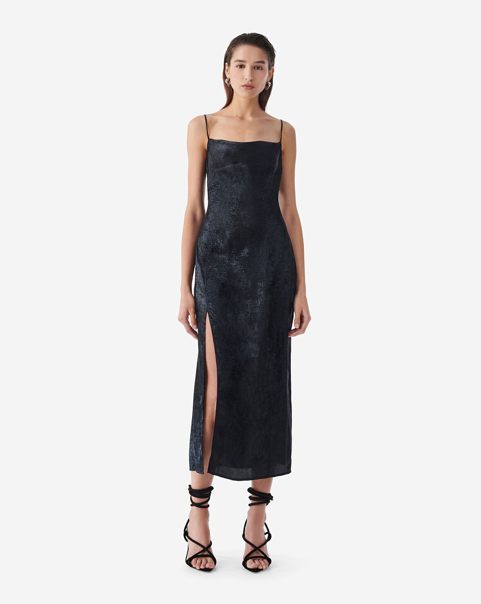 ДЛИННОЕ ПЛАТЬЕ НА БРЕТЕЛЯХ SARAE