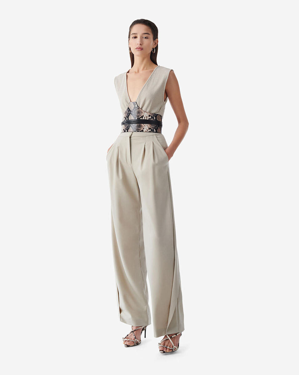 БРЮКИ С ВЫСОКОЙ ПОСАДКОЙ CIRSE