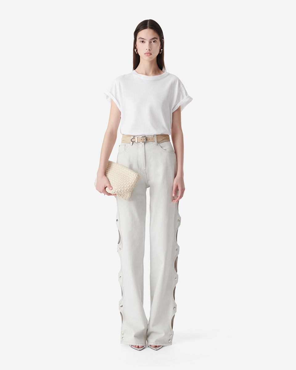 ДЖИНСЫ С РАЗРЕЗАМИ JOCE