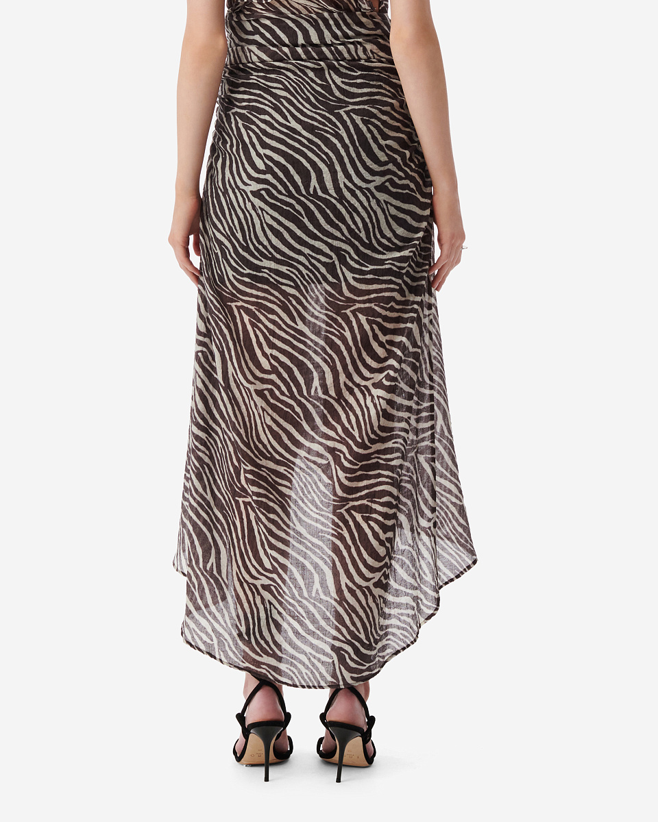 ЮБКА МИДИ С ПРИНТОМ FENNY