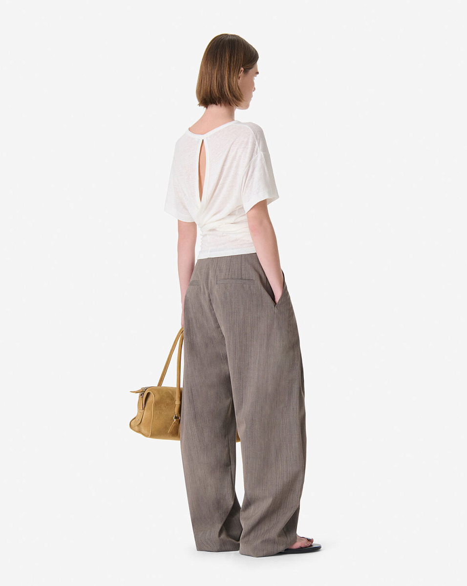 БЕЛАЯ ЛЬНЯНАЯ ФУТБОЛКА SORENZA