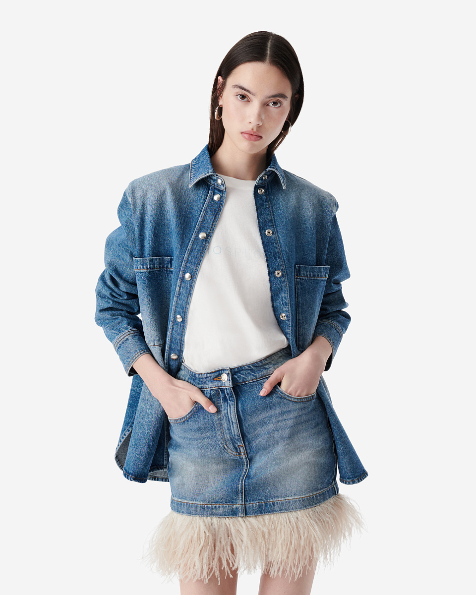 РУБАШКА ИЗ ДЕНИМА LYDIE