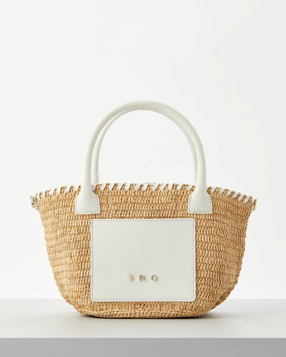 ПЛЕТЕНАЯ СУМКА ИЗ РАФИИ NARCY