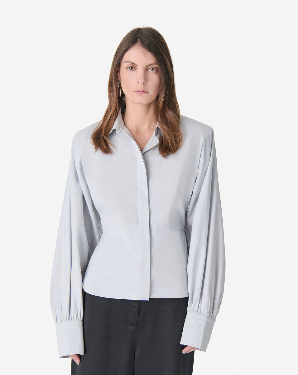 СЕРАЯ РУБАШКА JANINE