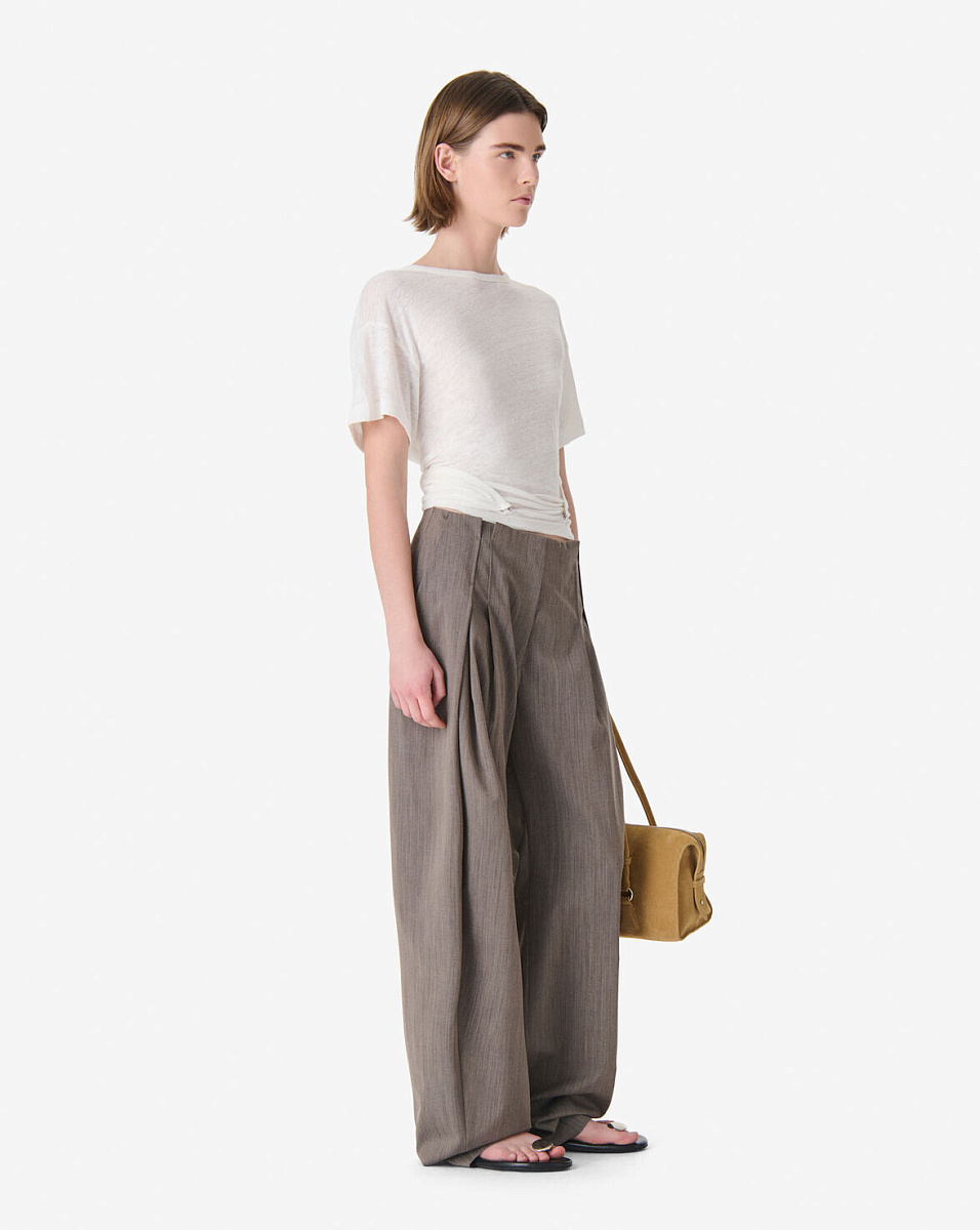 БЕЛАЯ ЛЬНЯНАЯ ФУТБОЛКА SORENZA