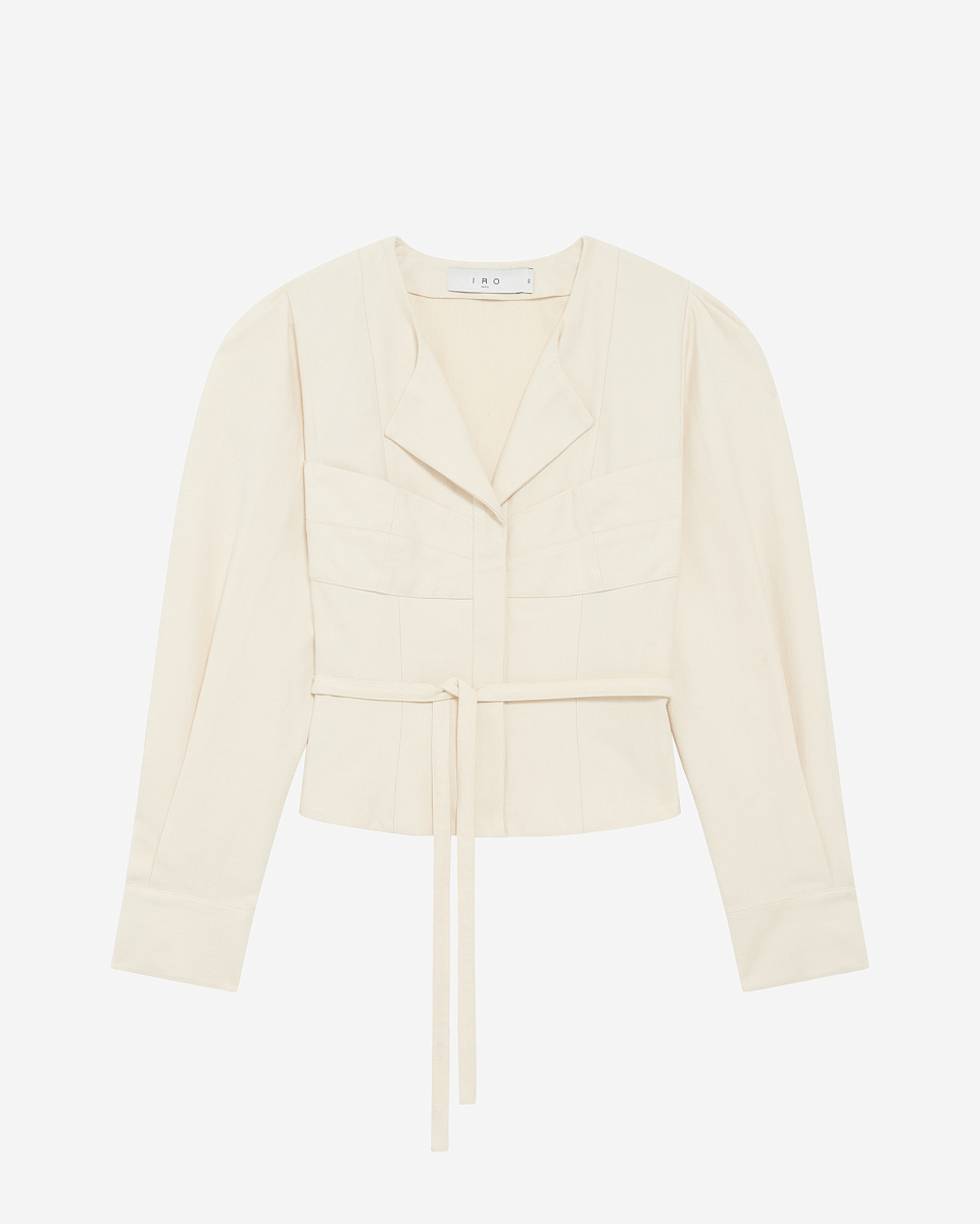 БЛУЗА С ПОЯСОМ PARISA