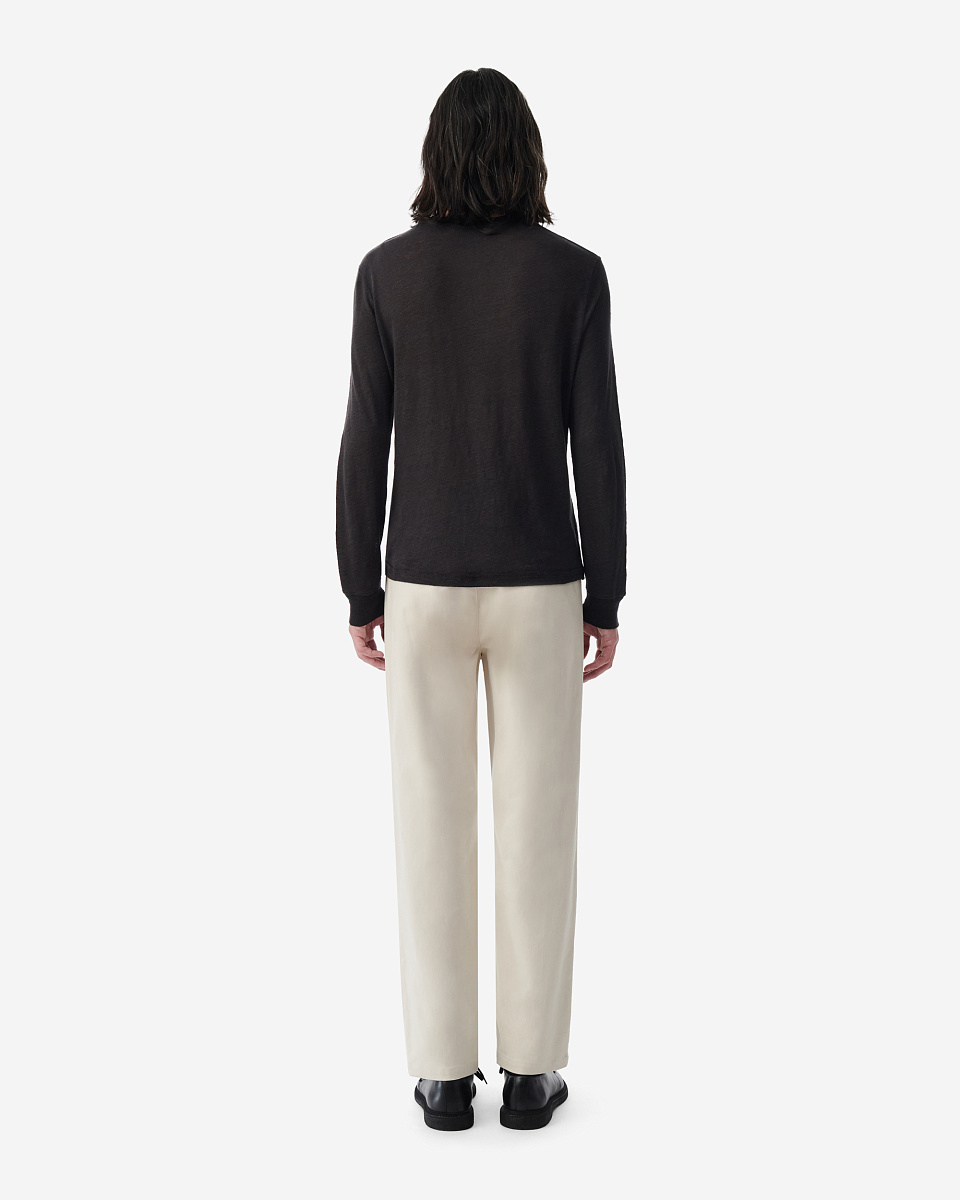 ЛЬНЯНАЯ ФУТБОЛКА С ДЛИННЫМИ РУКАВАМИ ARCHIE