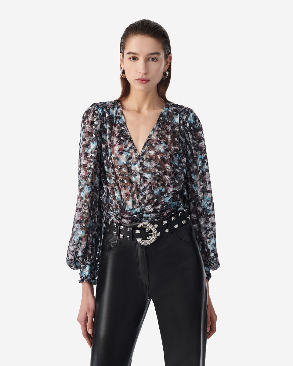 БЛУЗА С ПРИНТОМ RUIZA