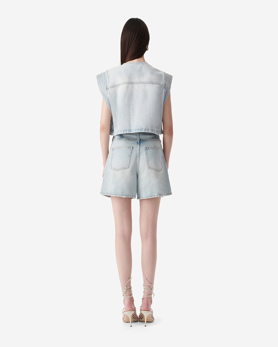 ЖИЛЕТ ИЗ ДЕНИМА SOAZIC