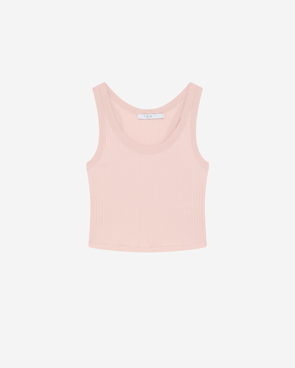 УКОРОЧЕННЫЙ ТОП В РУБЧИК EMMA