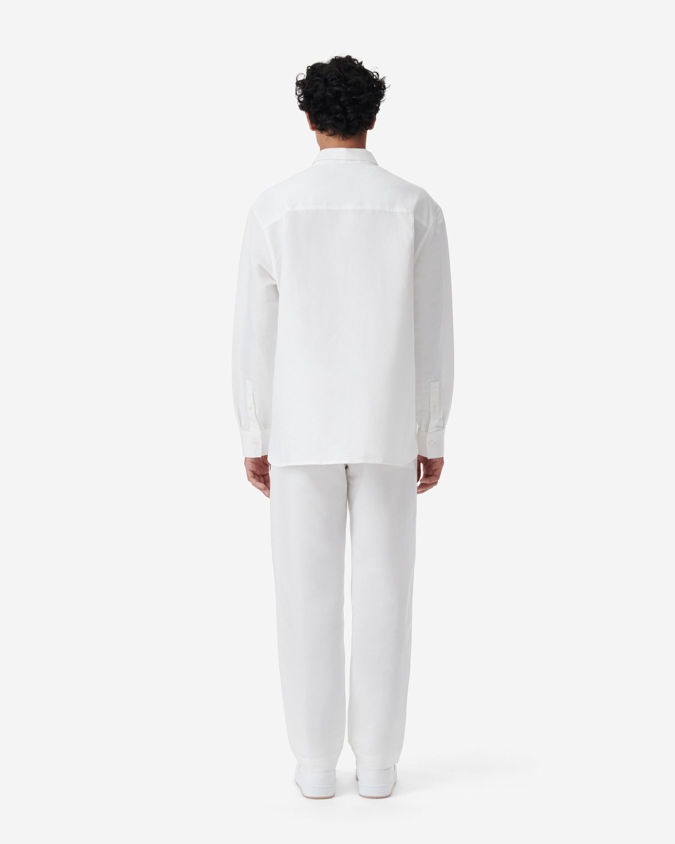 РУБАШКА ИЗ СМЕСИ ЛЬНА И ХЛОПКА RAFFI