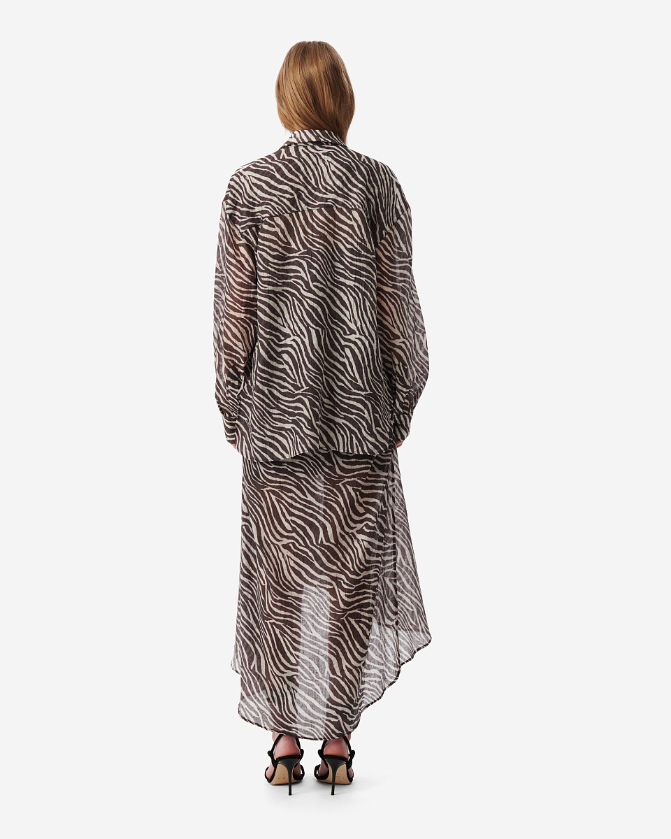 РУБАШКА С ПРИНТОМ FARRI