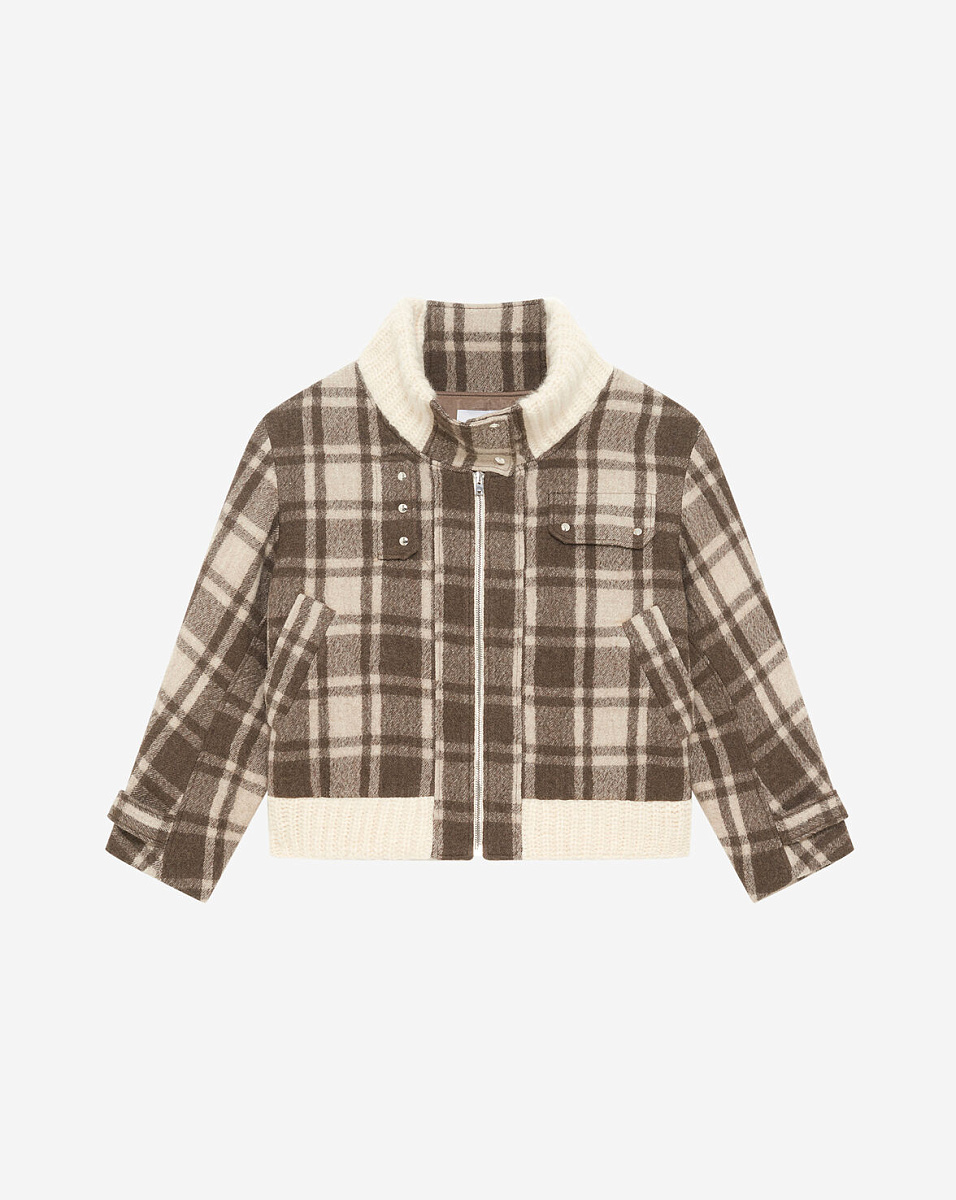 КУРТКА ИЗ ШЕРСТИ FABRICIA