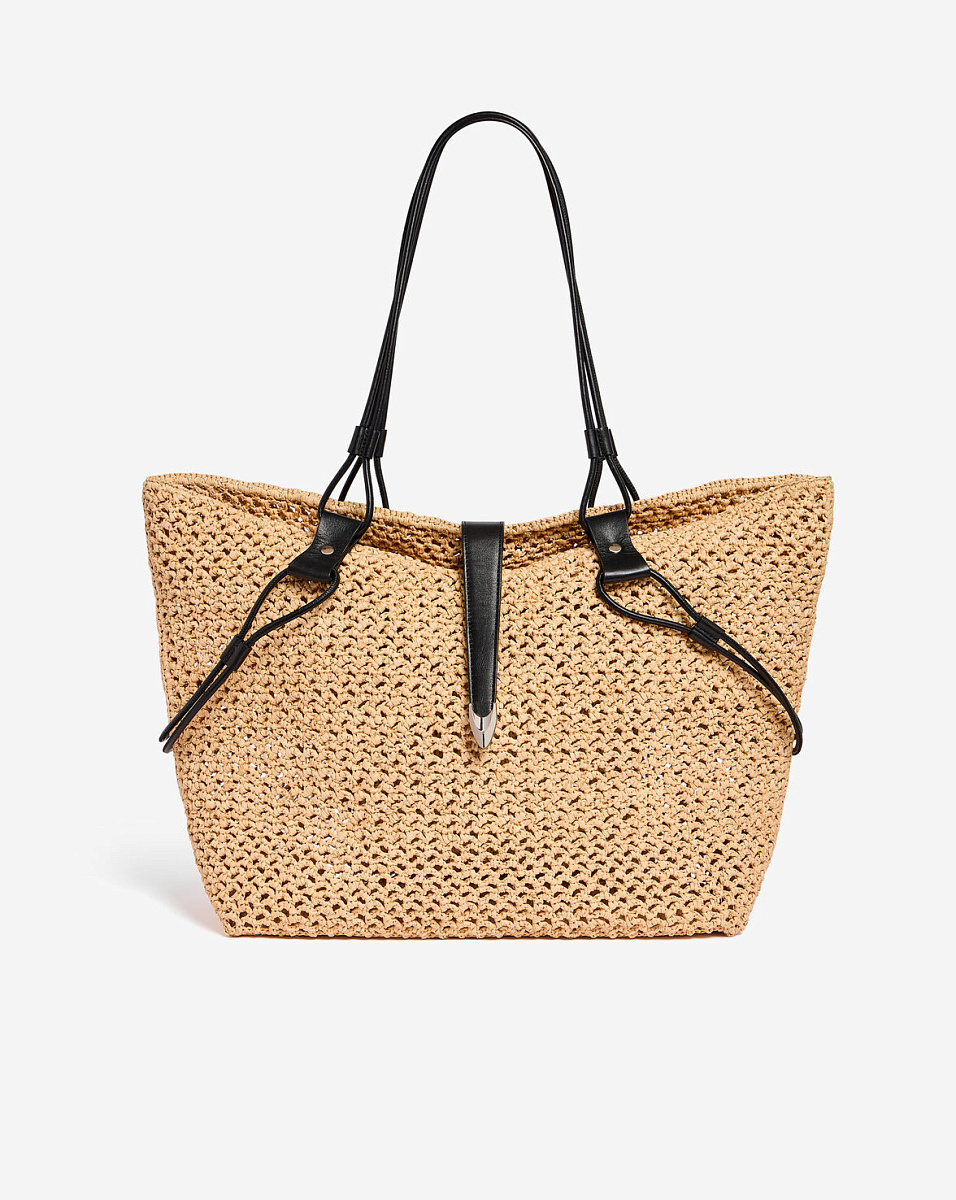 БЕЖЕВАЯ СУМКА-ТОУТ LASSORAFIA