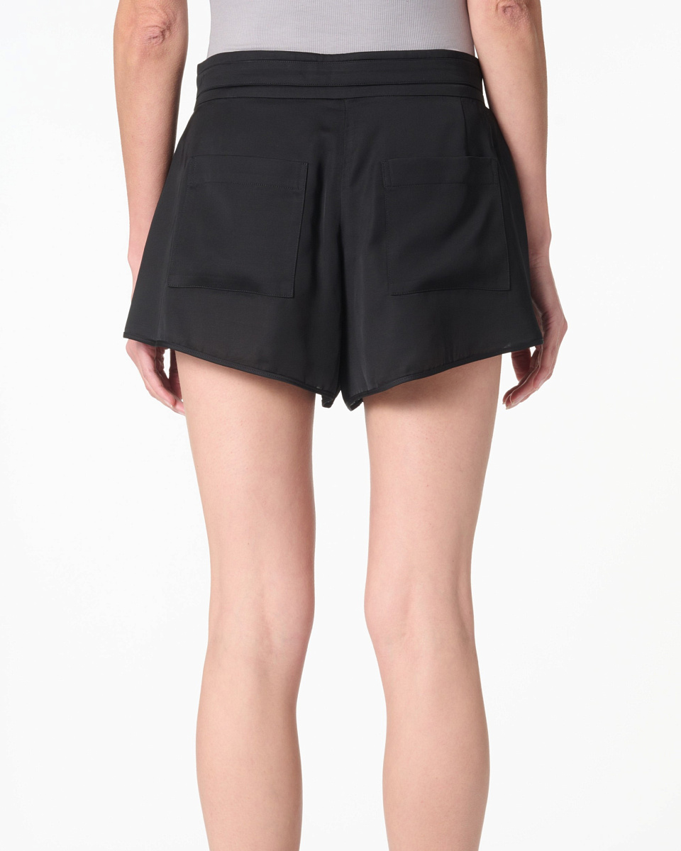 ЧЕРНЫЕ ШОРТЫ СВОБОДНОГО КРОЯ ULEX