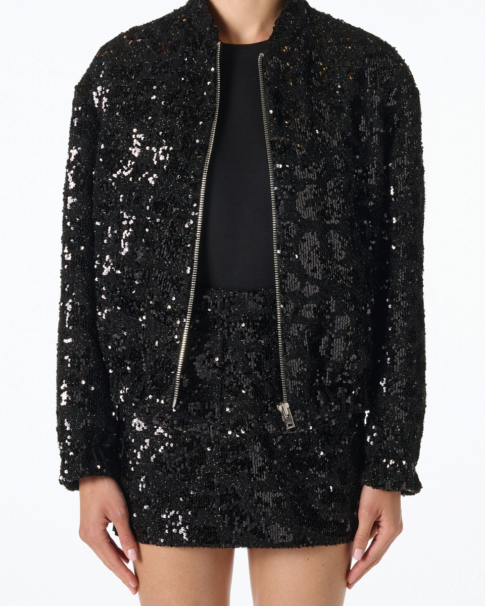 БОМБЕР С ОТДЕЛКОЙ ПАЙЕТКАМИ OMBER