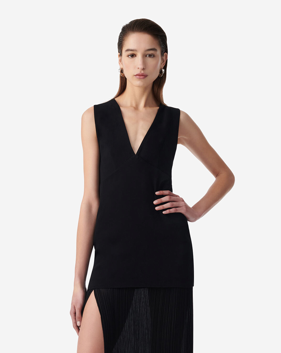 ПЛАТЬЕ ИЗ ДВУХ МАТЕРИАЛОВ CHLOE