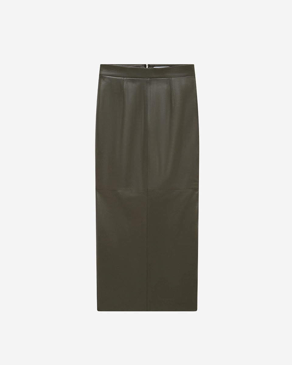 ПРЯМАЯ ЮБКА ИЗ КОЖИ KIYO