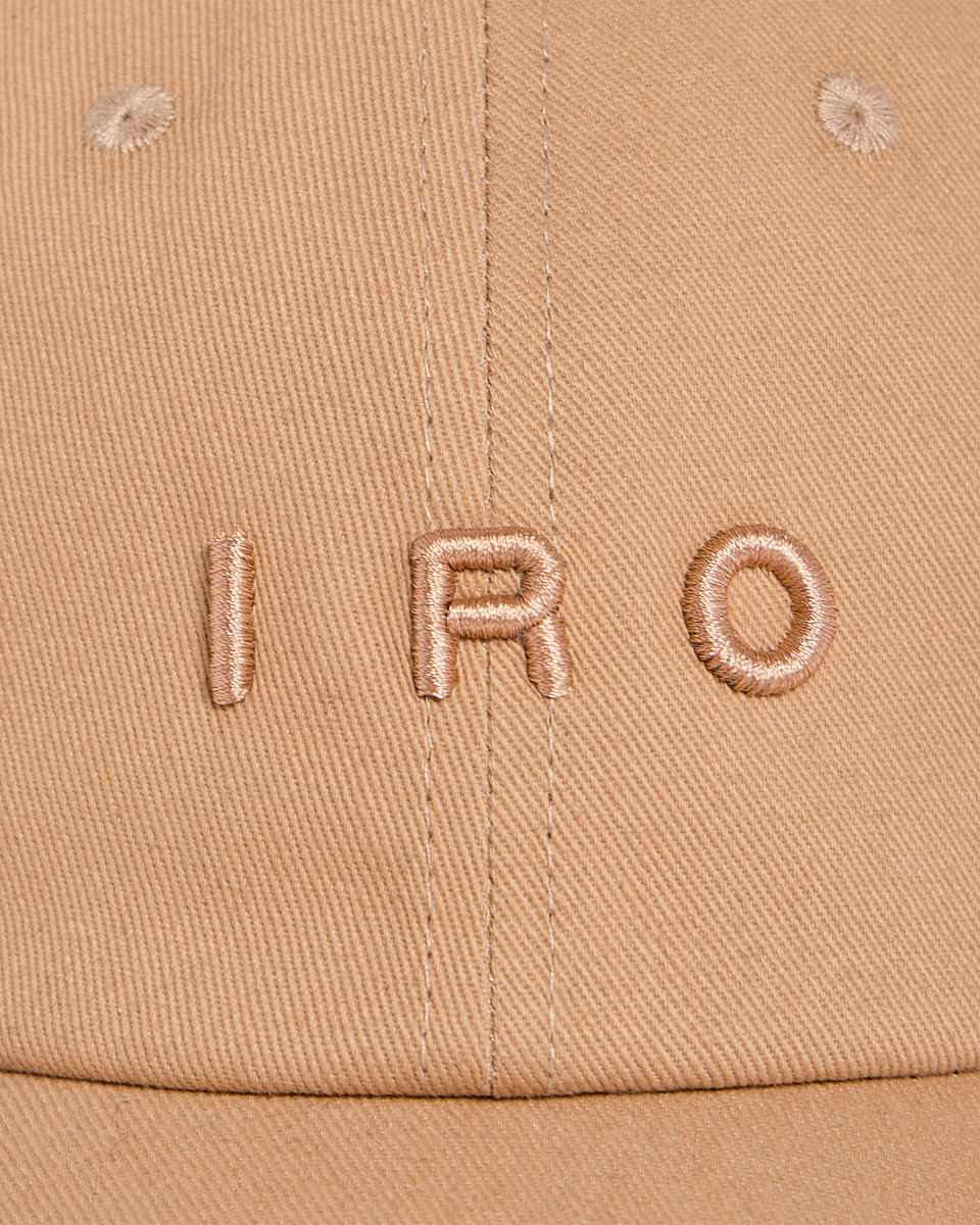 БЕЖЕВАЯ БЕЙСБОЛКА С ВЫШИВКОЙ CAP