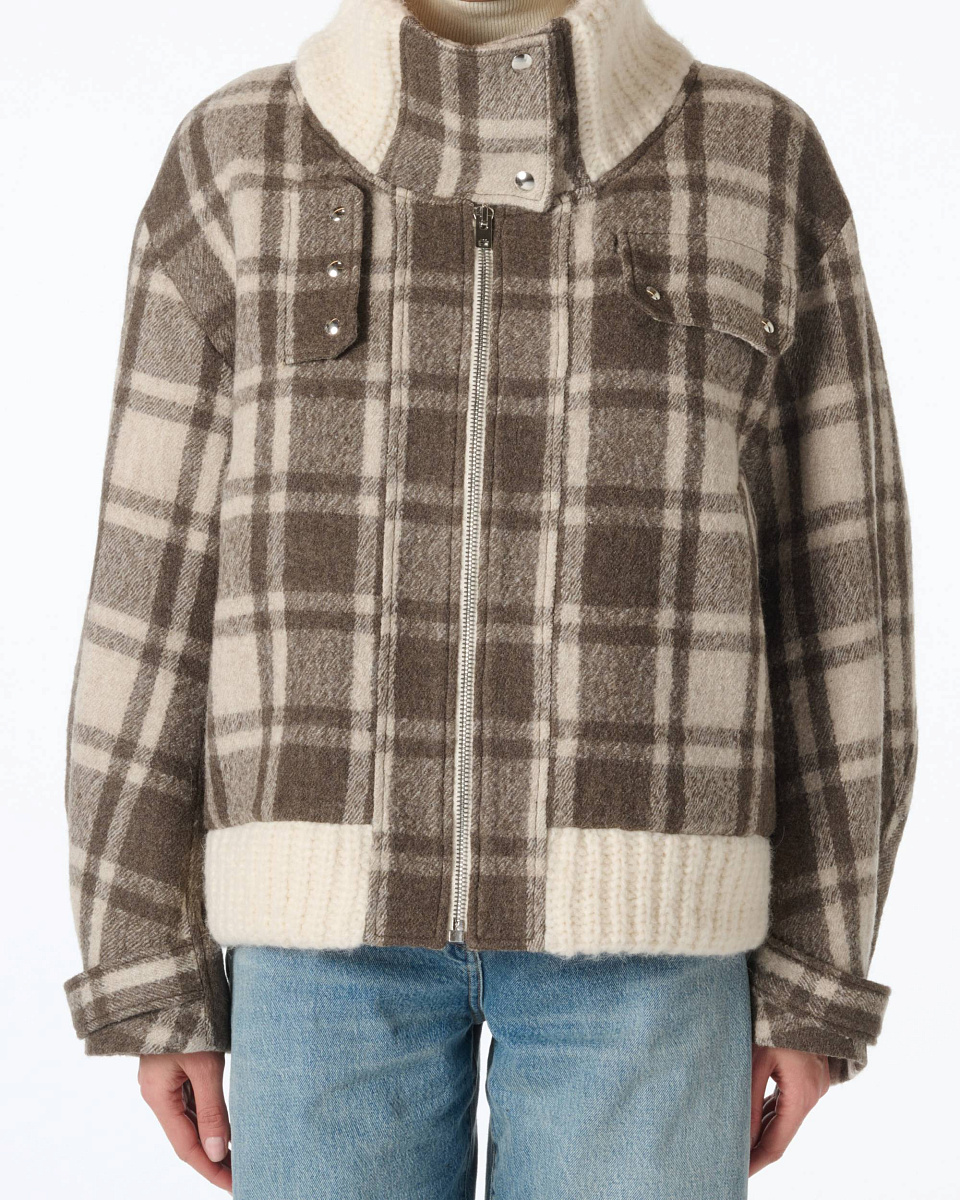 КУРТКА ИЗ ШЕРСТИ FABRICIA