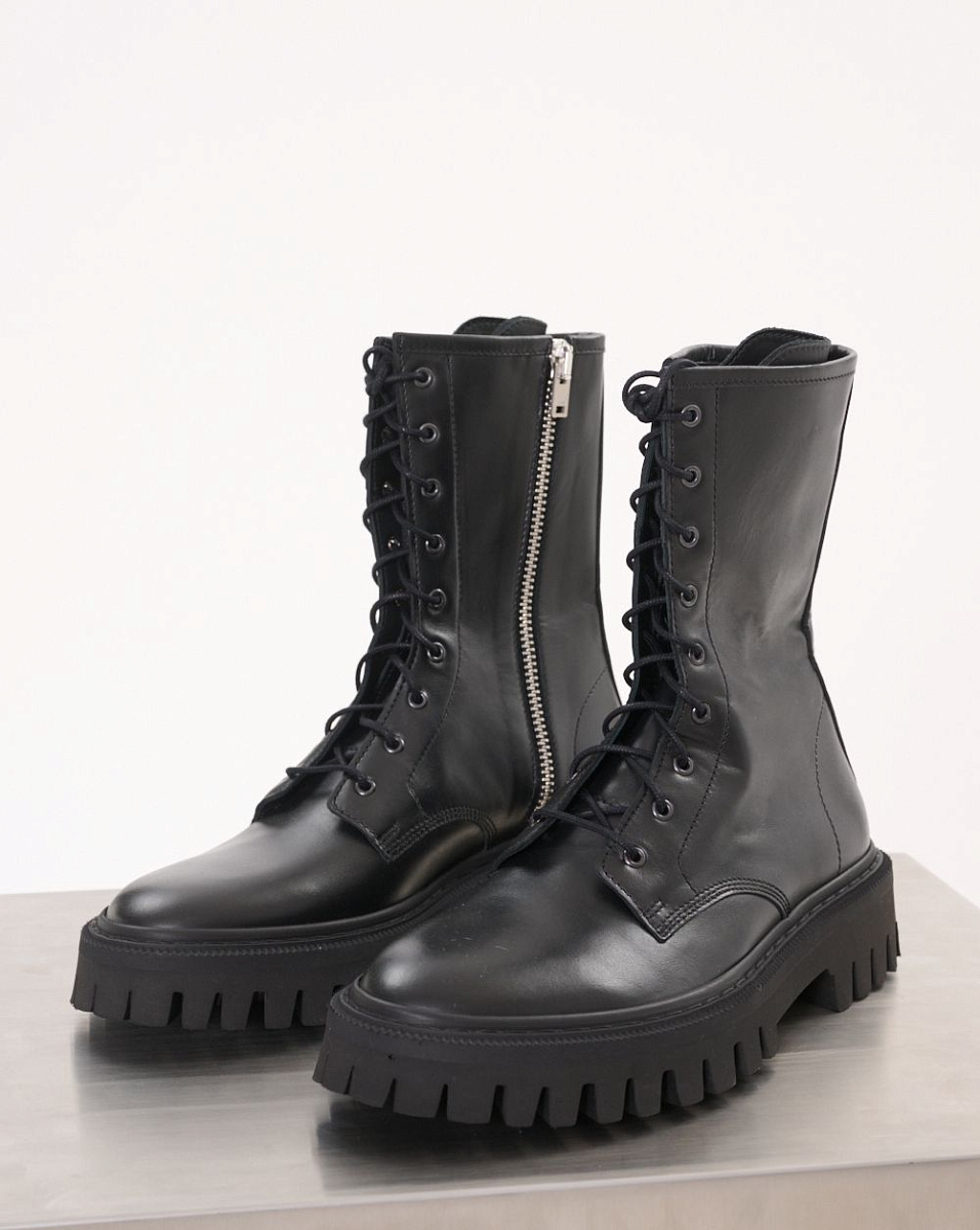 ГРУБЫЕ КОЖАНЫЕ БОТИНКИ НА ШНУРОВКЕ KOSMIC ГРУБЫЕ КОЖАНЫЕ БОТИНКИ НА ШНУРОВКЕ KOSMIC