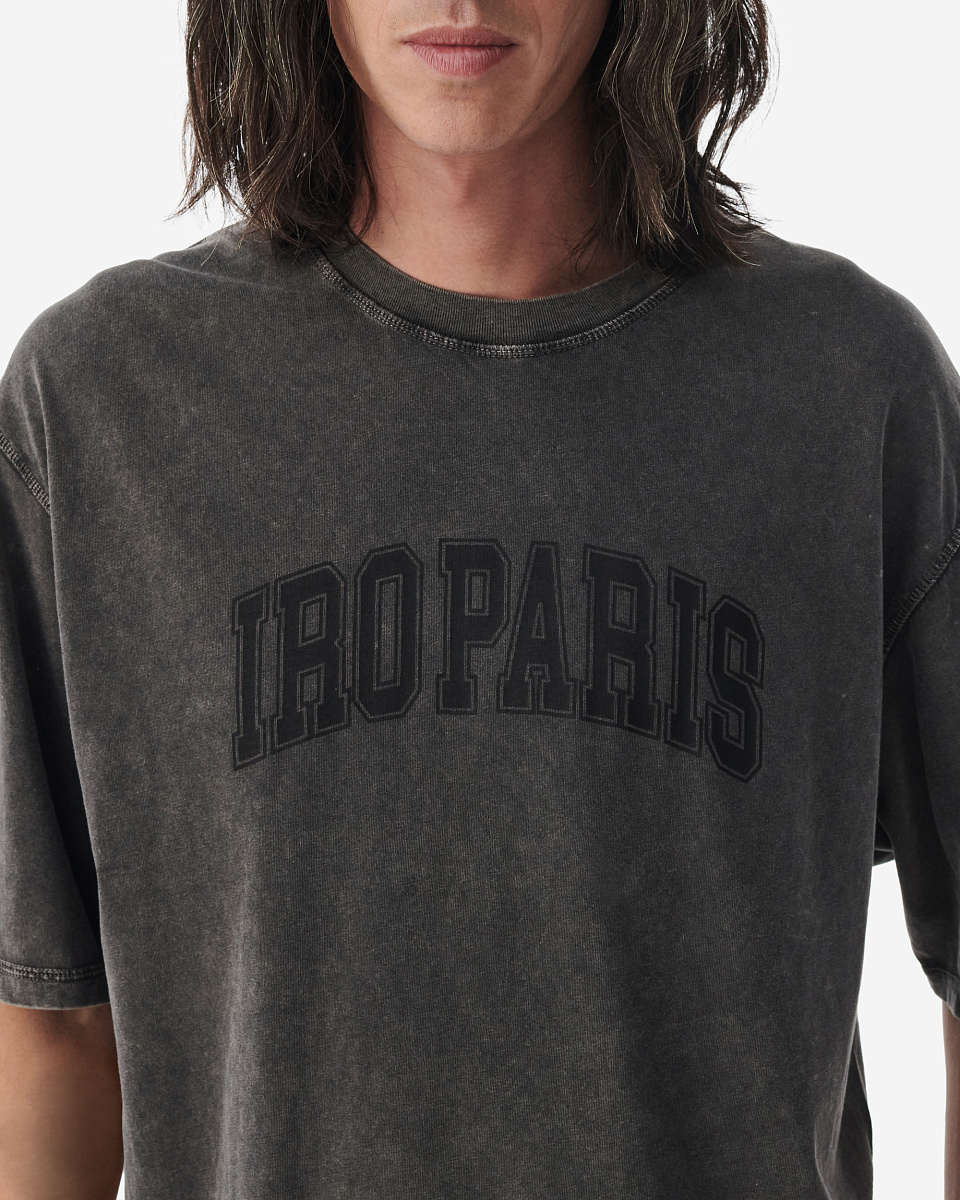 ФУТБОЛКА С КРУГЛЫМ ВЫРЕЗОМ И ПРИНТОМ BENIE