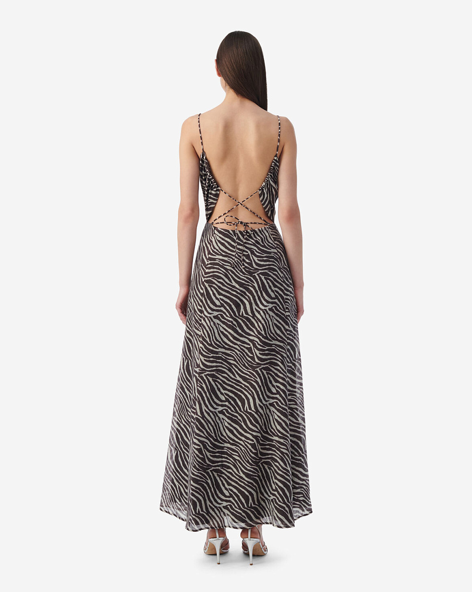 ДЛИННОЕ ПЛАТЬЕ С ПРИНТОМ FELISSE1