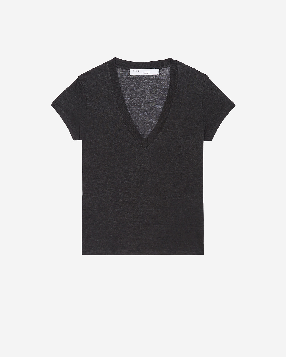 ФУТБОЛКА С ГЛУБОКИМ ВЫРЕЗОМ RODEO