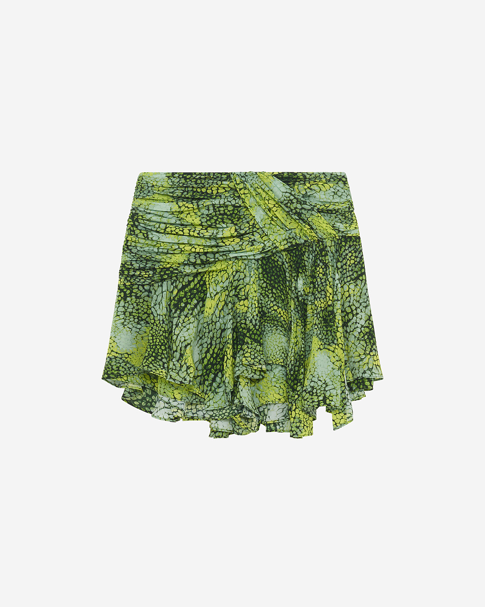 КОРОТКАЯ ЮБКА С ПРИНТОМ ISSAH