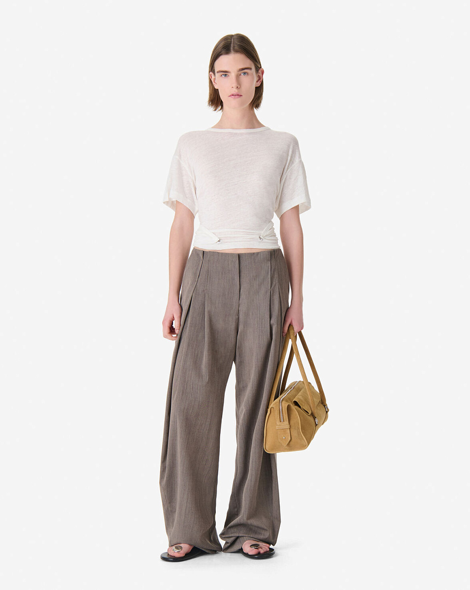 БЕЛАЯ ЛЬНЯНАЯ ФУТБОЛКА SORENZA