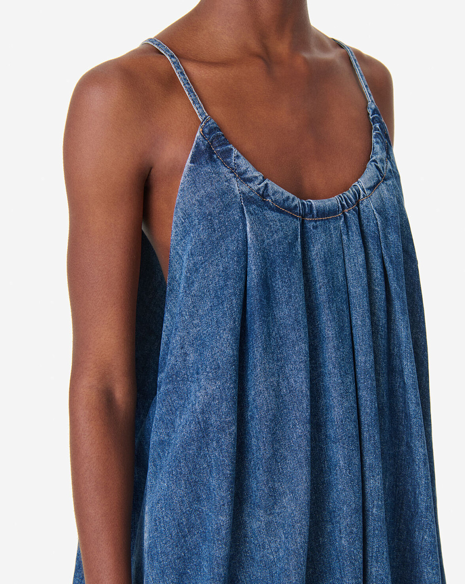 ПЛАТЬЕ-БАЛЛОН ИЗ ДЕНИМА JUSTINA