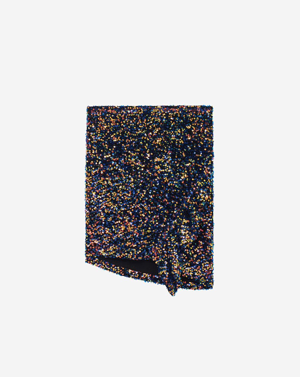 КОРОТКАЯ ЮБКА С ПАЙЕТКАМИ DASIA