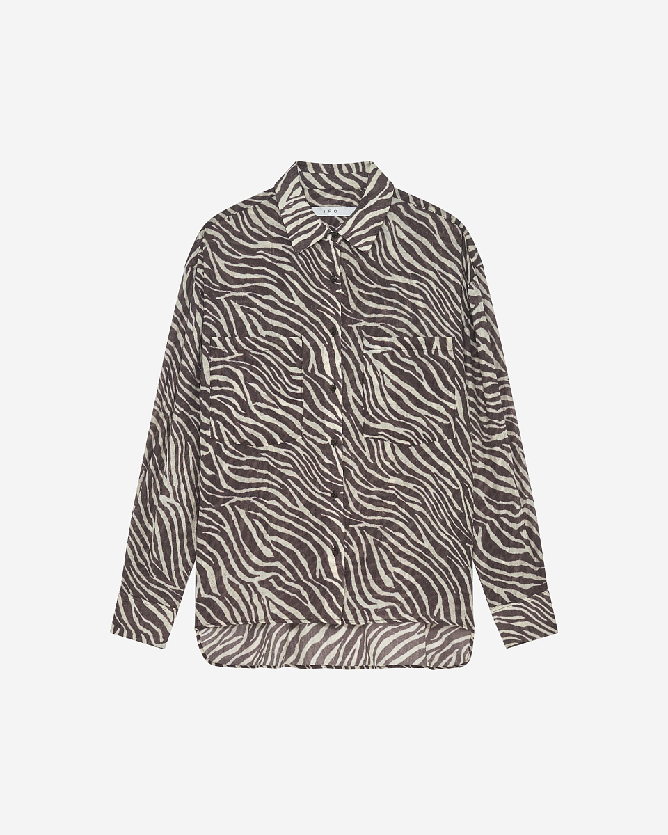 РУБАШКА С ПРИНТОМ FARRI