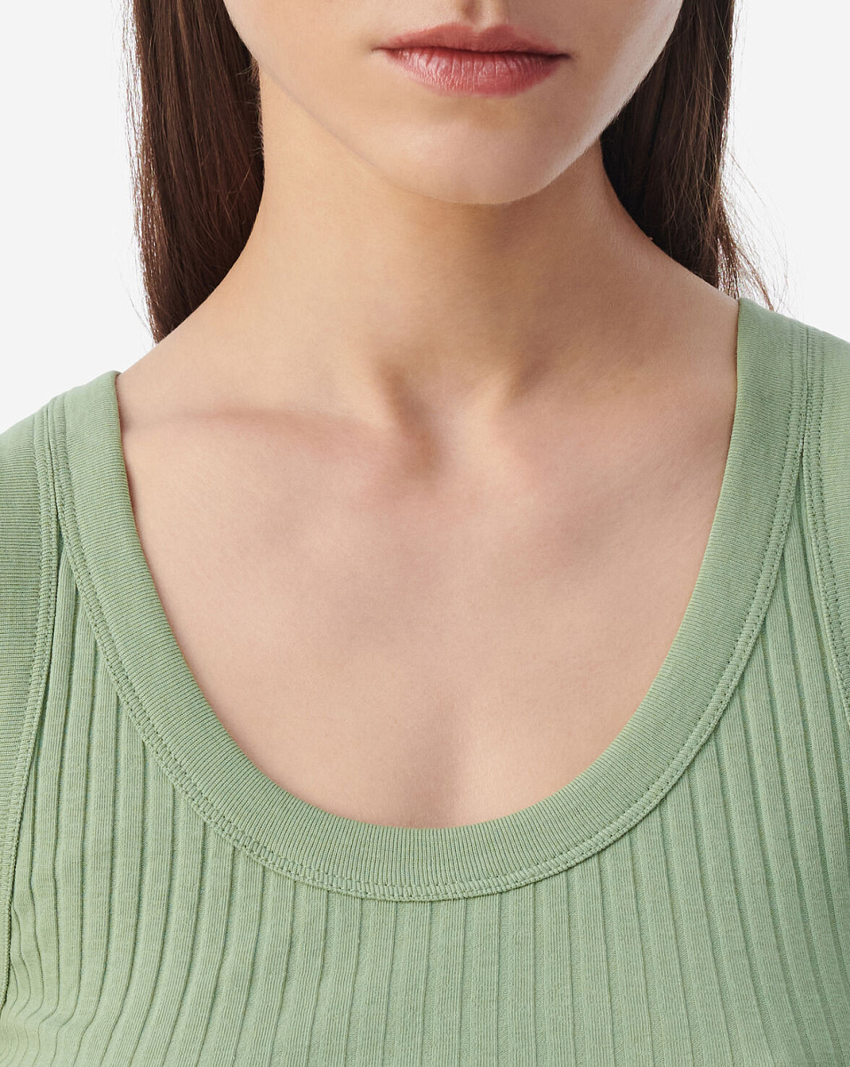 УКОРОЧЕННЫЙ ТОП В РУБЧИК EMMA