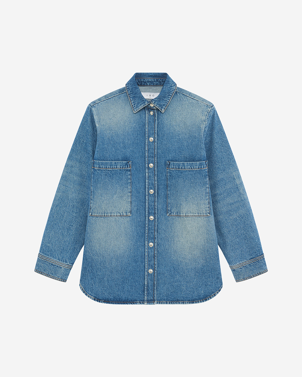 РУБАШКА ИЗ ДЕНИМА LYDIE