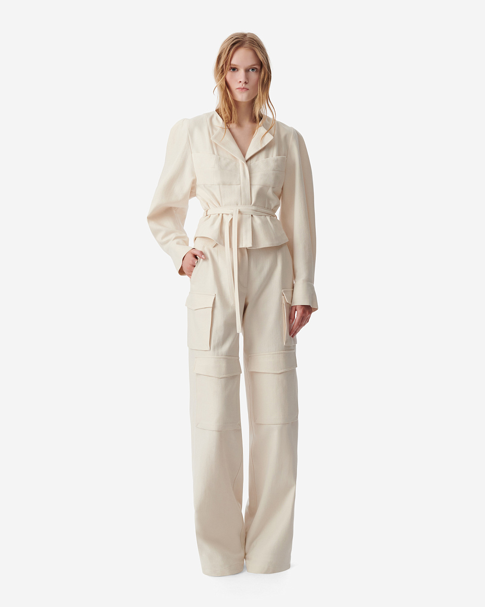 БЛУЗА С ПОЯСОМ PARISA